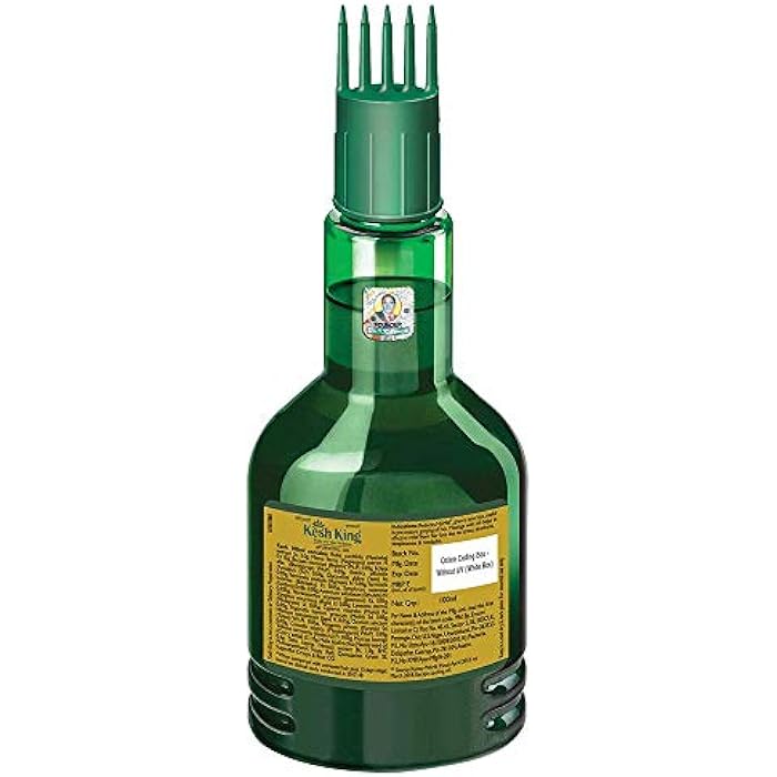 Emami Advanced Kesh King Scalp And Hair Medicine Ayurvedic Oil 100mll Grows New Hair Reduces HairFall Ayurvedic Proprietary Medicine India's No. 1 Ayurvedic Oil. - Image 3